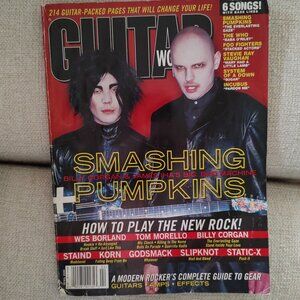Guitar world magazine April 2000 Smashing Pumpkins